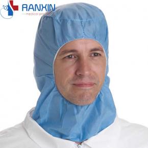 Disposable hoods with elastic 