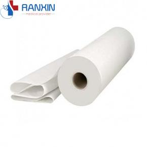 disposable white bed sheet roll  